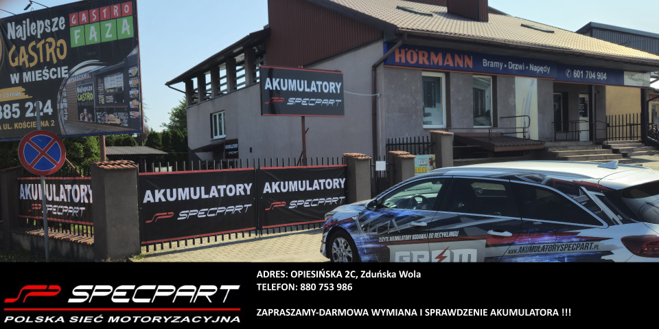 Akumulatory Specpart , Zduńska Wola