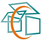 Logo firmy GM PLAST Fabryka okien i drzwi
