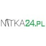 Logo firmy NITKA24 – Profesjonalna Odzież dla Firm oraz Odzież Reklamowa z Nadrukiem i Haftem