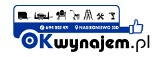 Logo firmy OKwynajem.pl WYPOŻYCZALNIA PRZYCZEP Radosław Witkowski