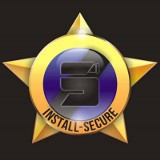 Logo firmy Alarm, monitoring, domofony Install-Secure Łańcut